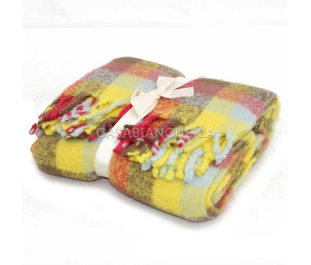 Casabiancheria.it | Plaid con frange Carol 140x180 plaid amazon plaid scozzesi caldi 