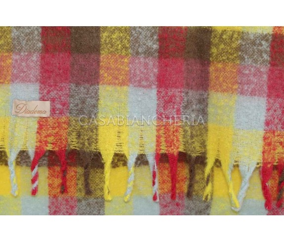 Casabiancheria.it | Plaid con frange Carol 140x180 plaid amazon plaid scozzesi caldi 