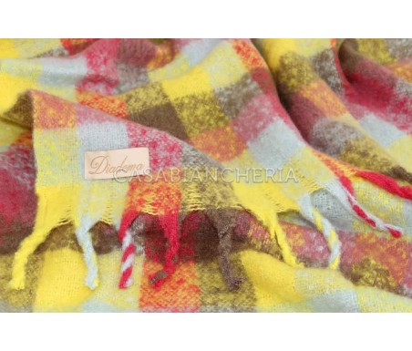 Casabiancheria.it | Plaid con frange Carol 140x180 plaid amazon plaid scozzesi caldi 
