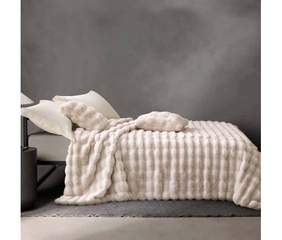 Casabiancheria.it | Coperta di eco pelliccia GF Ferrari Kira coperta in pelliccia ecologica coperta in pelliccia sintetica