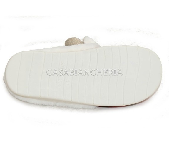 Casabiancheria.it | Pantofole donna natalizie in peluche Renna con antiscivolo Ciabatte Pelose Pantofole natalizie Pelliccia Com