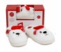 Casabiancheria.it | Pantofole natalizie in peluche Snow con antiscivolo Ciabatte Pelose Pantofole natalizie Pelliccia Comode Mor