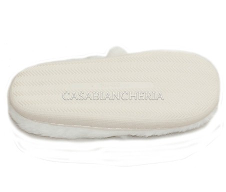 Casabiancheria.it | Pantofole natalizie in peluche Snow con antiscivolo Ciabatte Pelose Pantofole natalizie Pelliccia Comode Mor