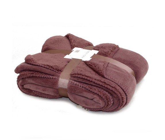 Casabiancheria.it | Plaid e coperta di pile agnellato New York velvet touch plaid per divano o letto amazon plaid caldi tinta un