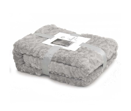Casabiancheria.it | Plaid e coperta di pile agnellato Treccia plaid in pile amazon plaid caldi per letto e divano