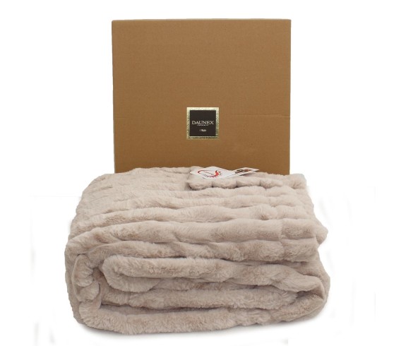 Casabiancheria.it | Coperta di eco pelliccia Daunex Animalier Trendy 250x200 cm coperta in pelliccia ecologica coperta in pellic