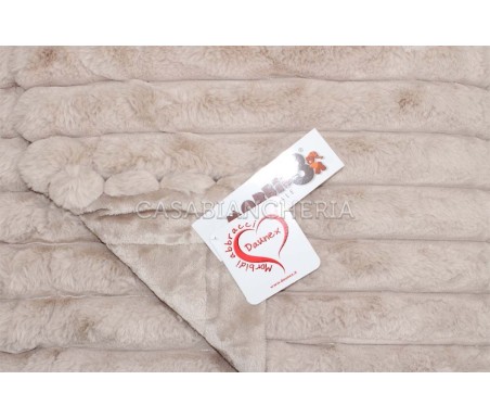 Casabiancheria.it | Coperta di eco pelliccia Daunex Animalier Trendy 250x200 cm coperta in pelliccia ecologica coperta in pellic