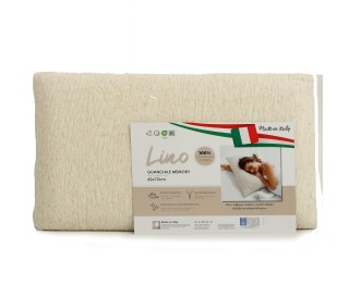 Casabiancheria.it | Guanciale letto Memory Lino sfoderabile guanciale viscoelastico amazon cuscino letto memory foam 2