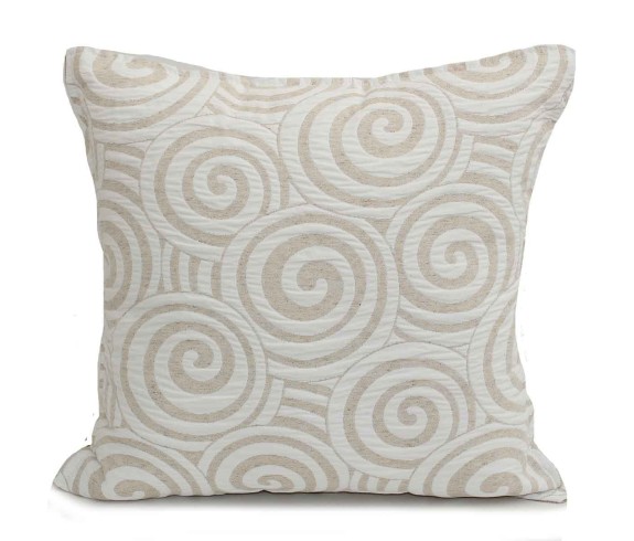 Casabiancheria.it | Cuscino arredo sfoderabile Milano Girella in misto lino con imbottitura cuscini decorativi in cotone amazon 