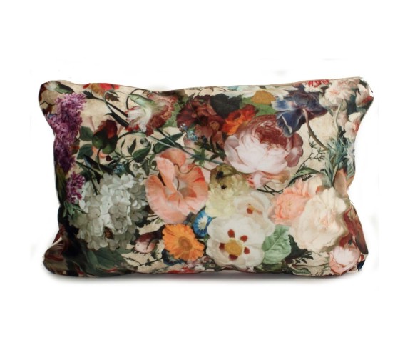 Casabiancheria.it | Cuscino arredo sfoderabile Blooming in velluto con imbottitura cuscini decorativi in velluto amazon cuscino 