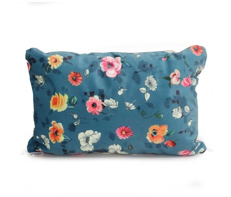 Casabiancheria.it | Cuscino arredo sfoderabile Fiore Blu in velluto con imbottitura cuscini decorativi in velluto amazon cuscino