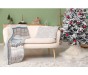 Casabiancheria.it | Plaid imbottito velvet White Christmas con retro in ecopelliccia plaid imbottito amazon coperte di pelliccia