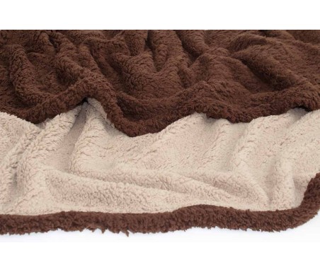 Casabiancheria.it | Plaid e coperta di pile Yukon in agnellino plaid in pile singoli matrimoniali amazon plaid caldi in sherpa