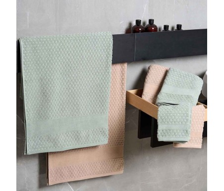 Casabiancheria.it | Coppia asciugamani di spugna Charme + confezione regalo omaggio asciugamani di spugna amazon set bagno asciu