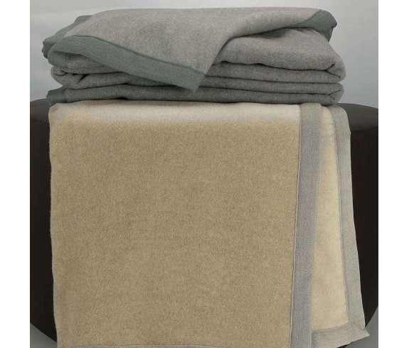 Casabiancheria.it | Coperta matrimoniale di pura lana vergine Somma Diana coperte di lana Somma Amazon coperte calde 