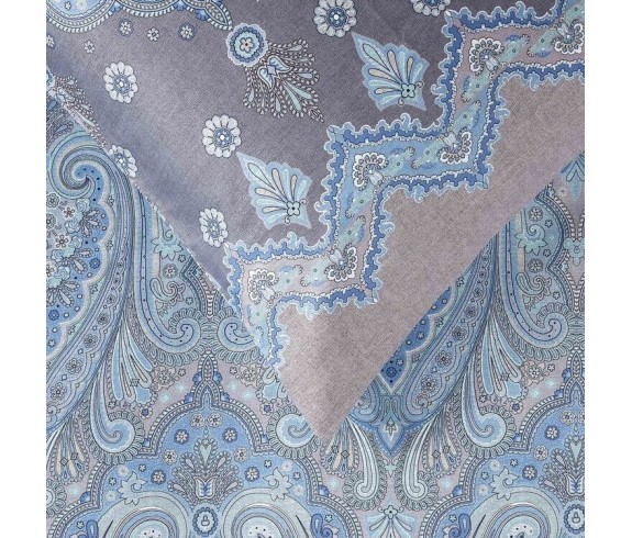 Casabiancheria.it | Completo lenzuola matrimoniale Granfoulard Bassetti Isolabella in raso di cotone lenzuola granfoulard basset