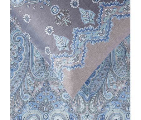 Casabiancheria.it | Completo lenzuola matrimoniale Granfoulard Bassetti Isolabella in raso di cotone lenzuola granfoulard basset