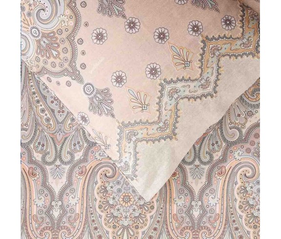 Casabiancheria.it | Completo lenzuola matrimoniale Granfoulard Bassetti Isolabella in raso di cotone lenzuola granfoulard basset