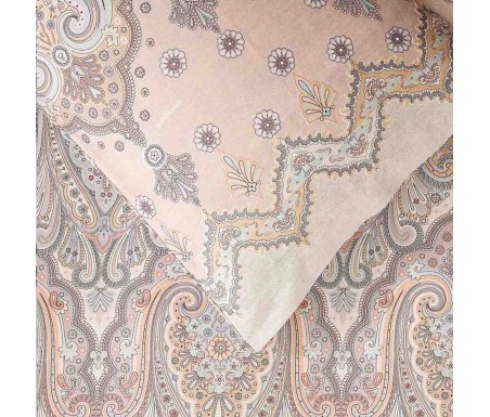 Casabiancheria.it | Completo lenzuola matrimoniale Granfoulard Bassetti Isolabella in raso di cotone lenzuola granfoulard basset