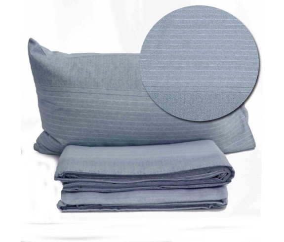 Casabiancheria.it |  Completo lenzuola di flanella Tweed made in Italy lenzuola in flanella matrimoniale singolo 1 piazza e mezz