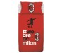 Casabiancheria.it | Completo lenzuola Rossonero Milan prodotto ufficiale lenzuola Milan amazon lenzuola Milan singolo 1 piazza e