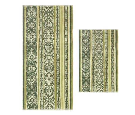 Casabiancheria.it | Coppia asciugamani di spugna Granfoulard Bassetti Hanbury set asciugamano viso e ospite bassetti