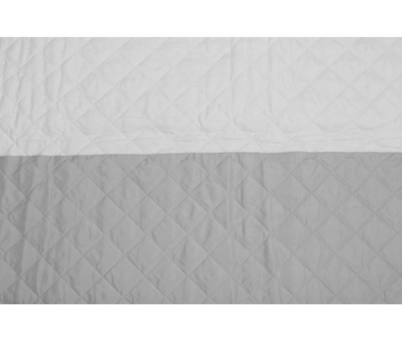 Casabiancheria.it | Copriletto trapuntato Double Color tinta unita trapuntino leggero matrimoniale singolo 1 piazza e mezza