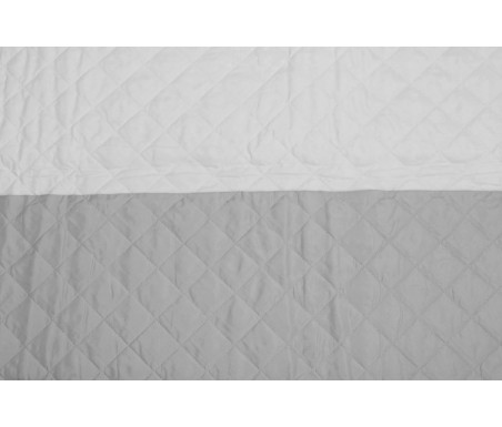 Casabiancheria.it | Copriletto trapuntato Double Color tinta unita trapuntino leggero matrimoniale singolo 1 piazza e mezza