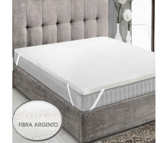 Casabiancheria.it | Topper coprimaterasso Silver Top in memory topper materasso amazon topper rigenera materasso