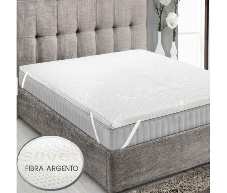 Casabiancheria.it | Topper coprimaterasso Silver Top in memory topper materasso amazon topper rigenera materasso