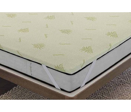 Casabiancheria.it | Topper coprimaterasso antiacaro Aloe Vera in memory topper materasso amazon topper proteggi materasso 