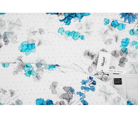 Casabiancheria.it | Copriletto trapuntato matrimoniale Blugirl Nika in percalle di cotone trapuntino da mezza stagione