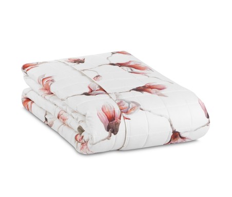 Casabiancheria.it | Copriletto trapuntato matrimoniale Blumarine Montpellier in percalle di cotone trapuntino da mezza stagione