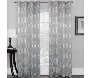 Tenda pannello confezionata Vittoria ricamata 140x280 cm tende da interno tenda confezionata tende pronte