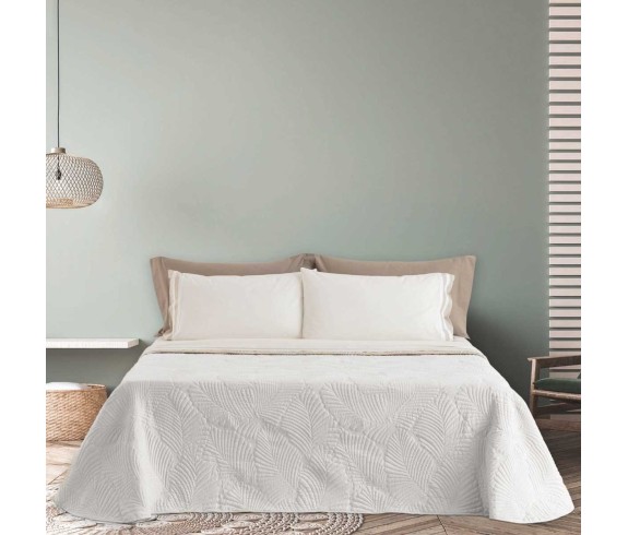 Casabiancheria.it - Copriletto trapuntato tinta unita ricamato trapuntino da mezza stagione amazon copriletto trapuntato estivo