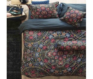 Completo lenzuola copriletto matrimoniale Pip Studio Il Ricamo in percalle di cotone