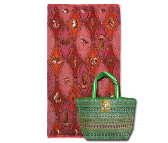 Casabiancheria.it | Telo mare di spugna Pip Studio Little Sea + borsa mare teli mare pip studio amazon telo mare in spugna
