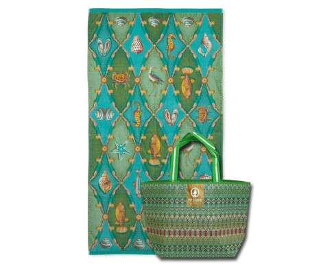 Casabiancheria.it | Telo mare di spugna Pip Studio Little Sea + borsa mare teli mare pip studio amazon telo mare in spugna