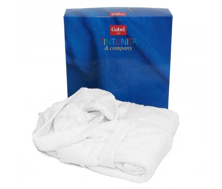 Casa Biancheria | Accappatoio spugna tinta unita Gabel Viareggio con cappuccio accappatoi gabel offerte