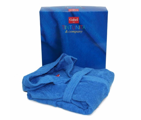 Casa Biancheria | Accappatoio spugna tinta unita Gabel Viareggio con cappuccio accappatoi gabel offerte