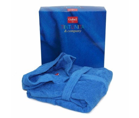 Casa Biancheria | Accappatoio spugna tinta unita Gabel Viareggio con cappuccio accappatoi gabel offerte