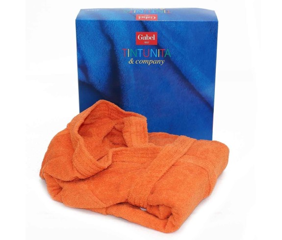 Casa Biancheria | Accappatoio spugna tinta unita Gabel Viareggio con cappuccio accappatoi gabel offerte