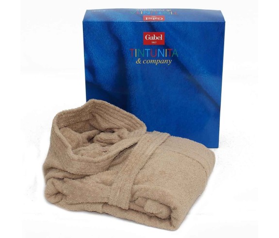 Casa Biancheria | Accappatoio spugna tinta unita Gabel Viareggio con cappuccio accappatoi gabel offerte