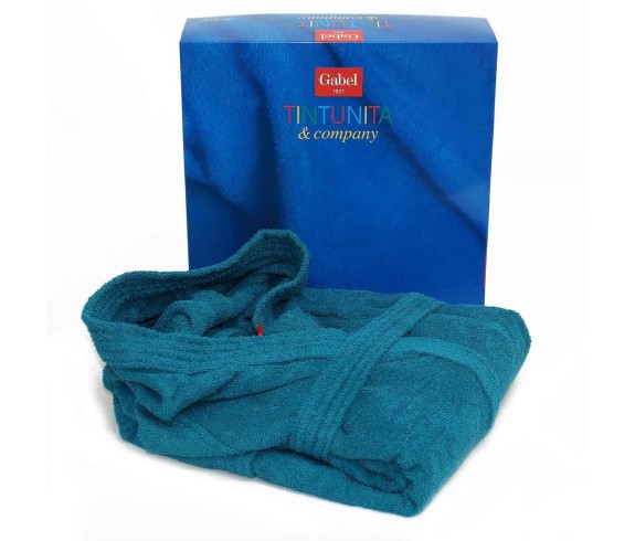 Casa Biancheria | Accappatoio spugna tinta unita Gabel Viareggio con cappuccio accappatoi gabel offerte