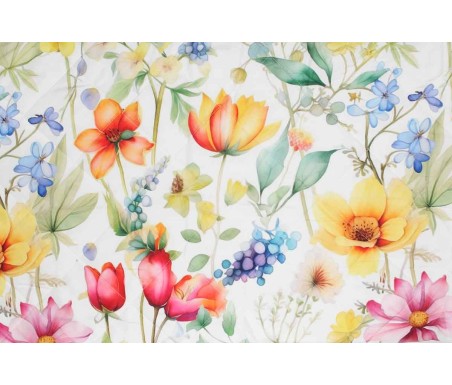 Copriletto trapuntato GFFerrari Primavera Garden eleganza e comfort per la tua camera - Casabiancheria.it