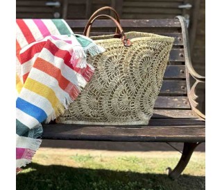 Casabiancheria.it - Telo mare di spugna Graffiti 100x180 cm con frange amazon telo da mare colorato 2