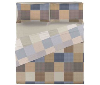 Casabiancheria.it | Completo lenzuola di flanella Carter lenzuola in flanella di caldo cotone