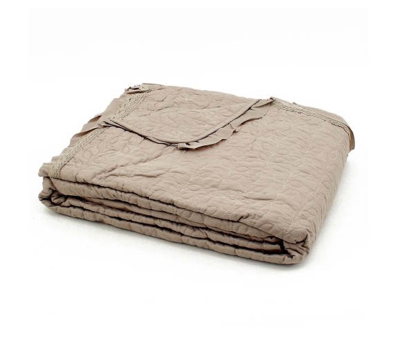 Casa Biancheia | Copriletto trapuntato matrimoniale Annette trapuntini leggeri estivi