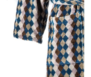 Casabiancheria.it | Accappatoio di spugna Mirabello Carrara Brooklyn accappatoio con cappuccio carrara 2