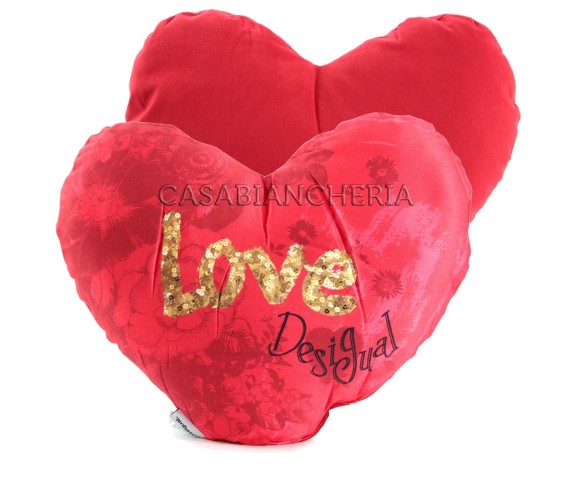Cuscino DESIGUAL linea GIVE HEART - Casabiancheria